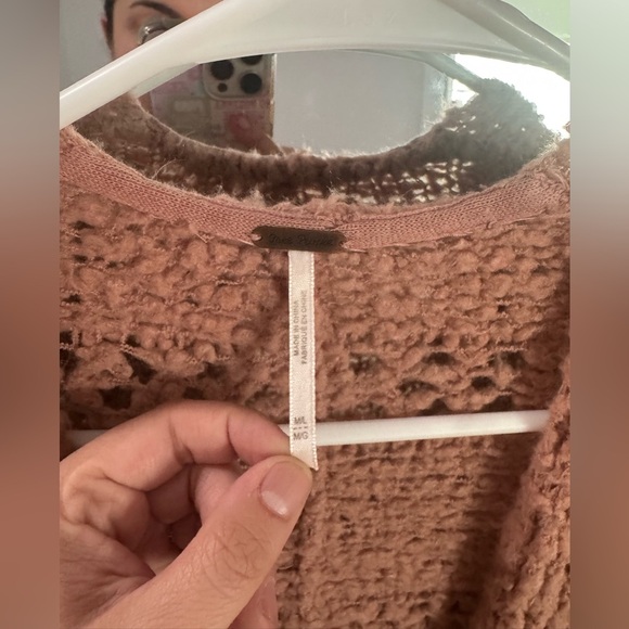 Free People Saturday Morning Chunky Knit Open Cardigan - Picture 4 of 4